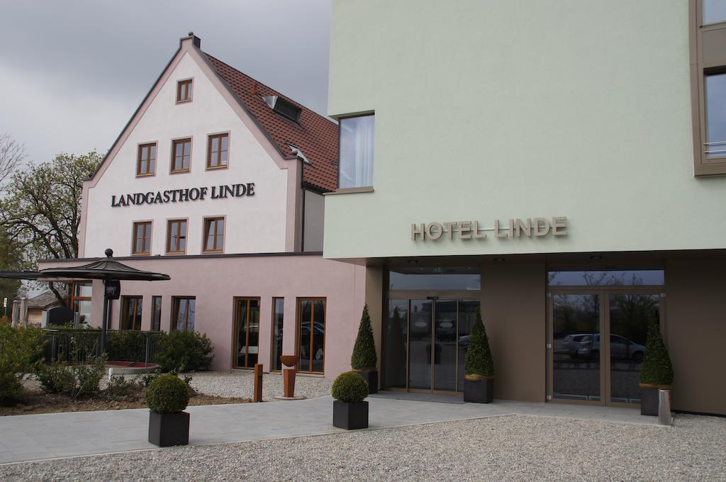 Hotel Linde Gunzburg Bagian luar foto